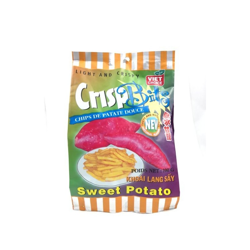 Chips de Patate Douce CRISP BITS 100g