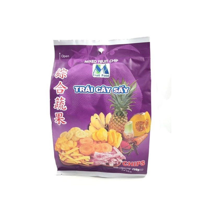 Mélange de chips aux Fruits séchés FRUIT FOOD 250g