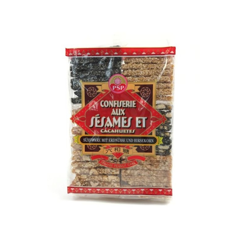 Confiserie aux sésames et cacahuètes PSP 198g