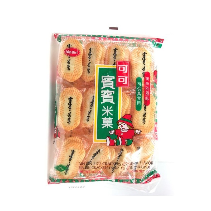 Crakers de riz BIN BIN 150g