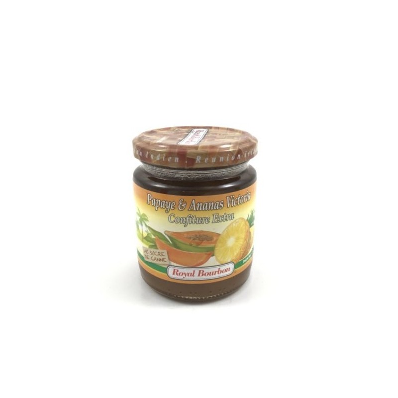Confiture Papaye et Ananas Victoria ROYAL BOURBON 250g
