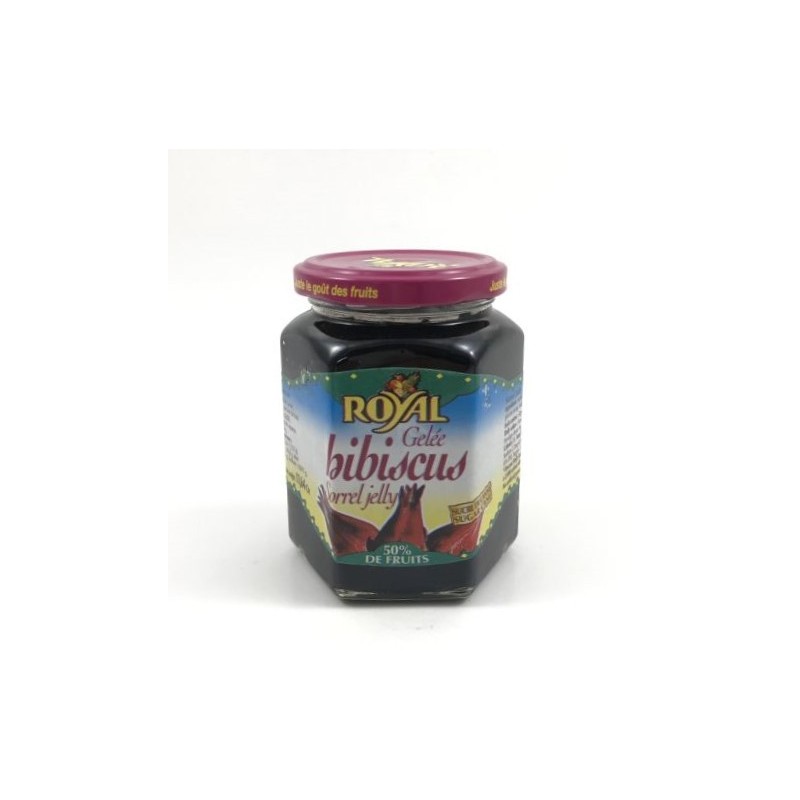 Confiture de Gelée d'Hibiscus ROYAL 330g