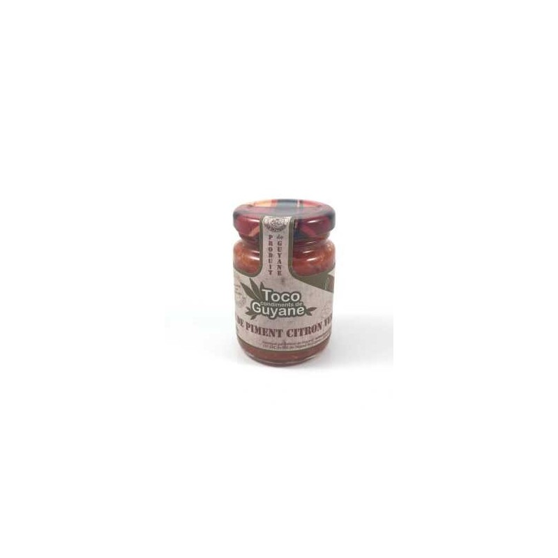 Pâte de piment citron vert DELICES GUYANE 100g