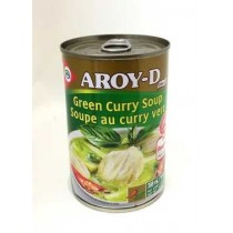 Soupe au curry vert AROY-D 388mL