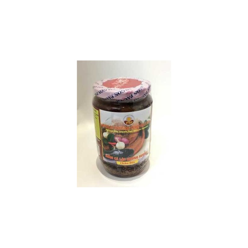 Poisson tête de serpent en saumure PSP 454g