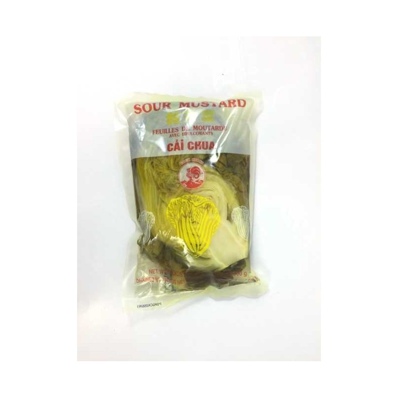 Feuille de moutarde au vinaigre  COCK BRAND 300g