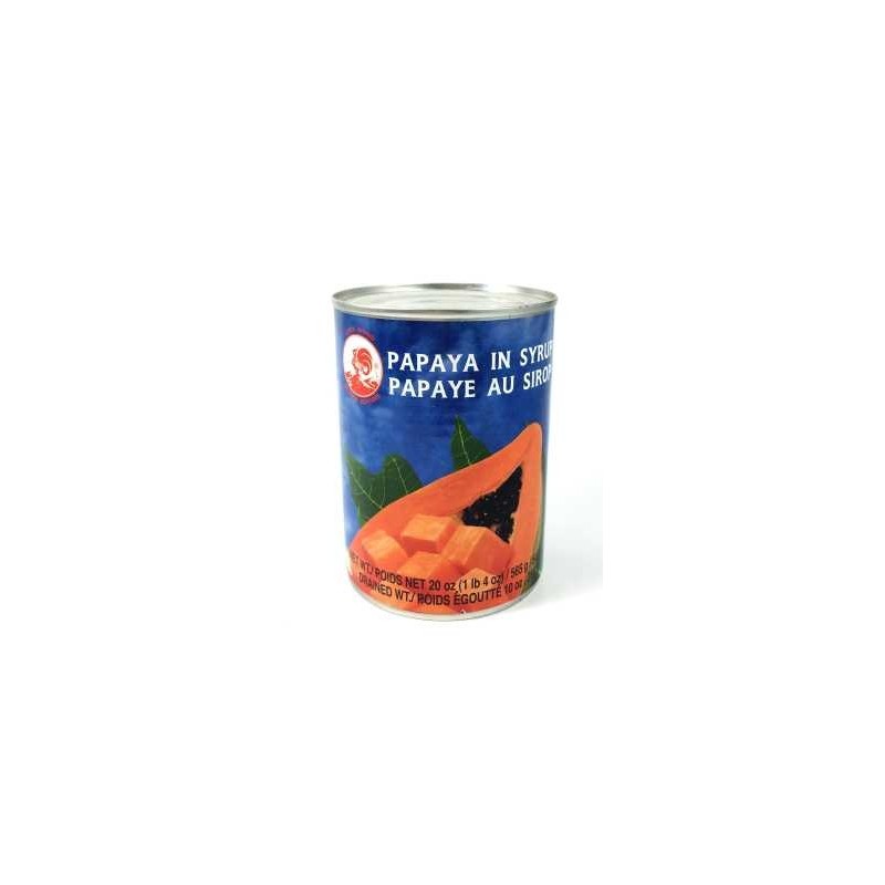 Papaye au sirop COCK BRAND 565g