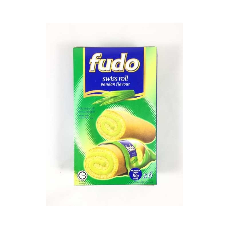 Gâteau Aromatisé feuille Pandan FUDO 108g