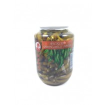 Piments verts au vignaire COCK BRAND 454g