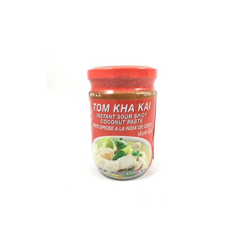 Pâte épicée à la noix de coco TOM KHA KAI COCK BRAND 227g