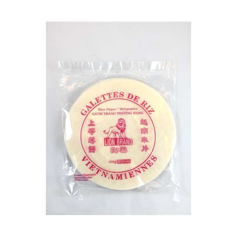 Galette de riz 22 cm LION BRAND 400g