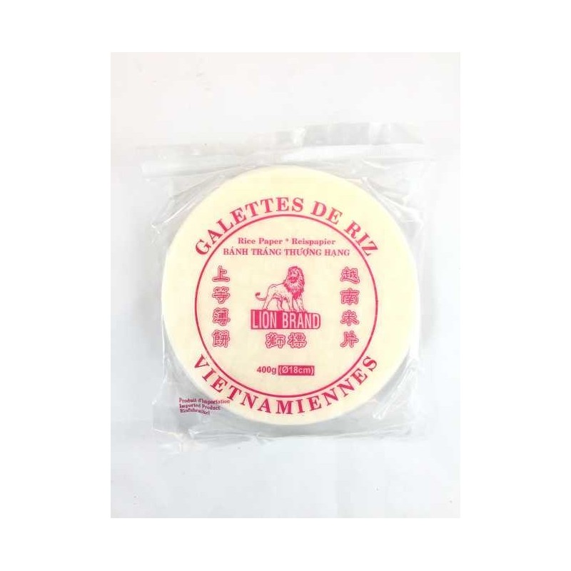 Galette de riz 18 cm LION BRAND 400g