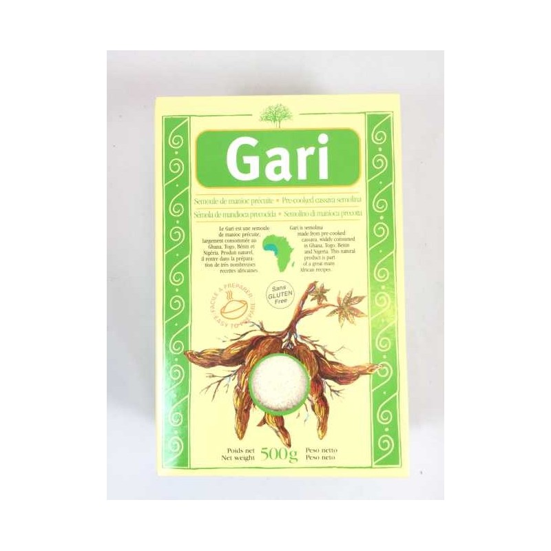 Gari semoule de manioc précuite RACINES 450g