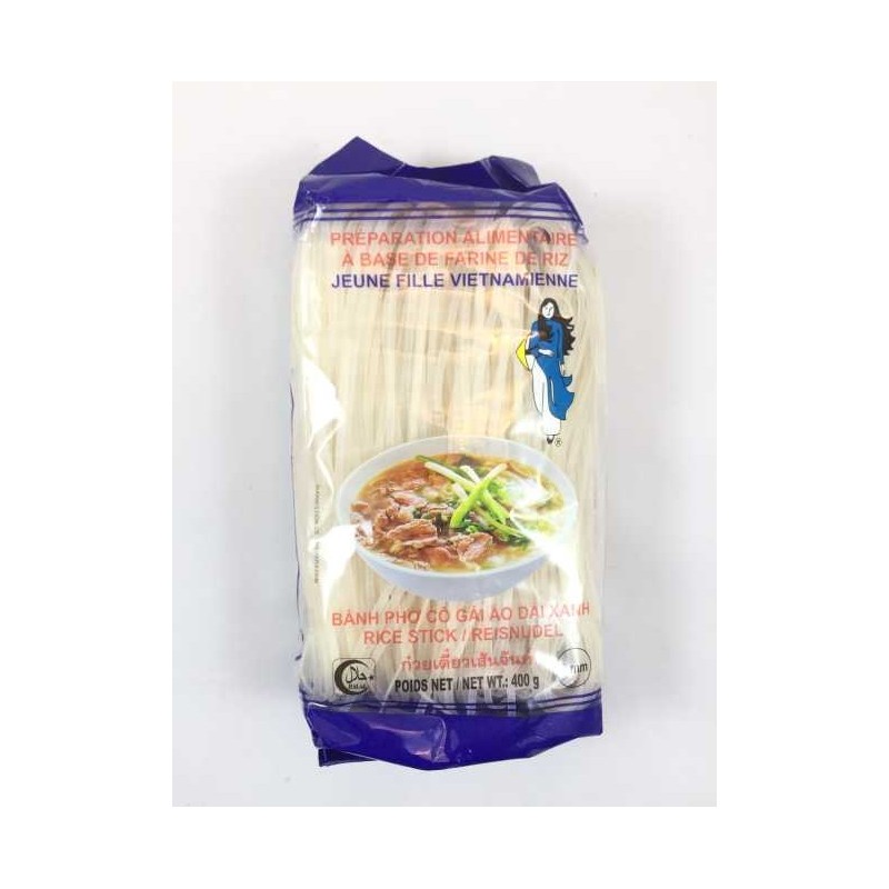 Vermicelle de riz 3mm JEUNE FILLE VIETNAMIENNE 400g