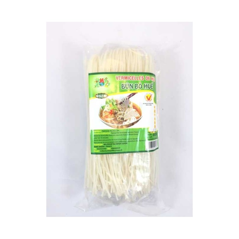 Vermicelles de riz Bun Bo Hue HUE 400g 