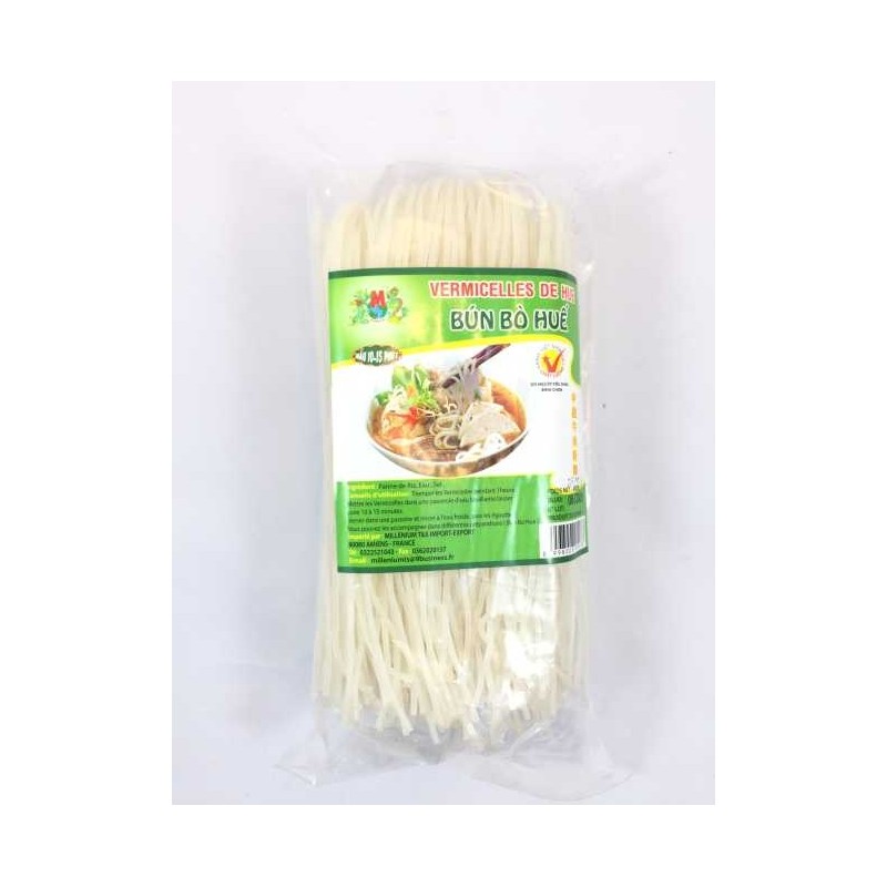 Vermicelles de riz Hue pour Bo Bun MILLENIUM T&S 400g