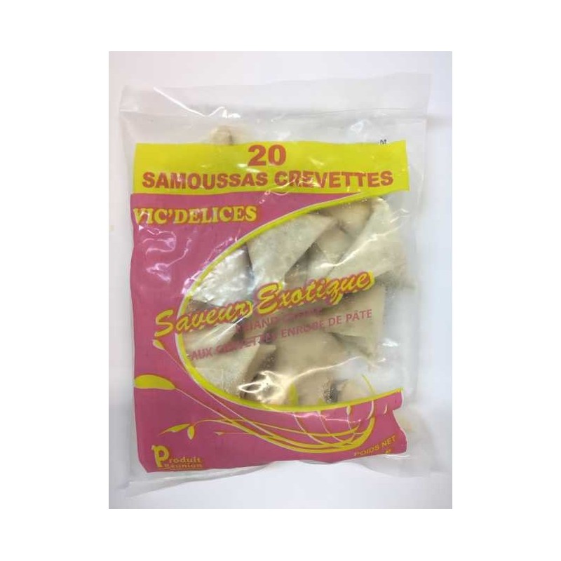 20 Samoussas crevettes VIC'DELICES 300g