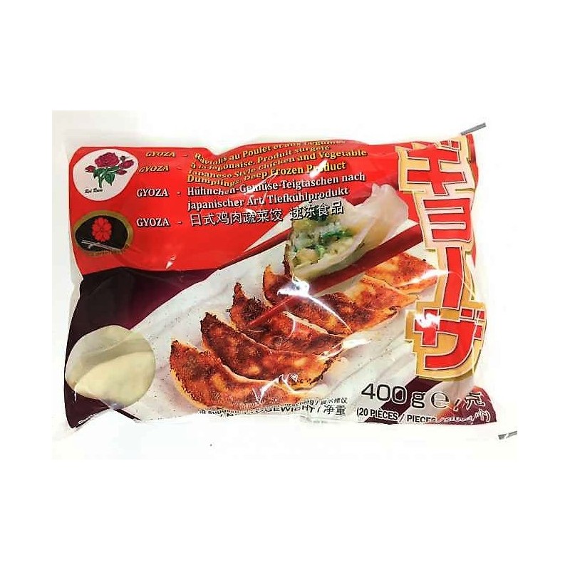 20 Gyozas au poulet et légumes RED ROSES 400g