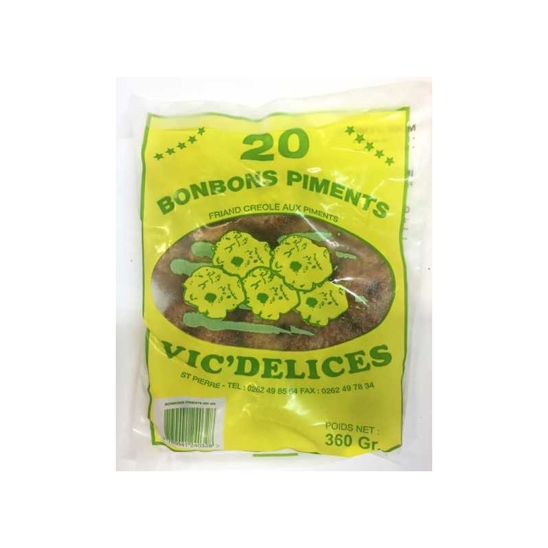 20 bonbons piments VIC' DELICES 360g