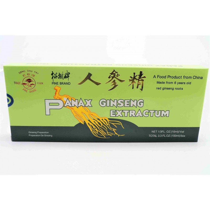 Panax Gingeng - 10x10ml - PINE BRAND 100ml