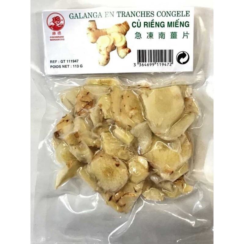 Galanga en tranches congelé COCK BRAND 113g