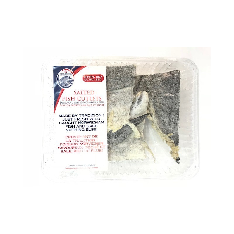 Morceaux de colin noir salé séché NORTHERN FISH 500g