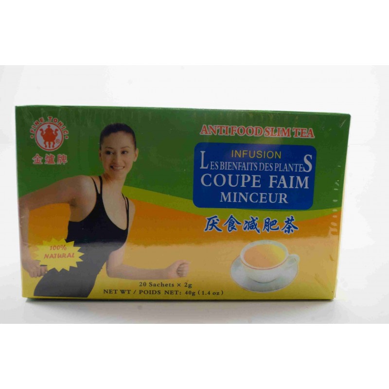 Thé oolong - Coupe faim minceur - 20 sachets x 2g - FINE TONIC 40g