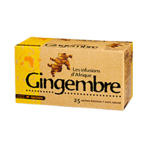 Thé Gingembre - 25 sachets x 1.6g - RACINES 40g