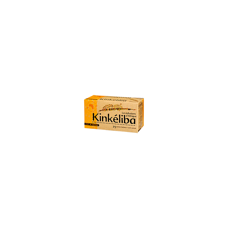 Thé Kinkéliba - 25 sachets x 1.6g - RACINES 40g Thé Kinkéliba - 25 sachets x 1.6g - RACINES 40g