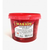 Queues de porc en saumure MARION 1kg