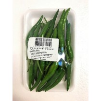 Barquette de piments vert 100g