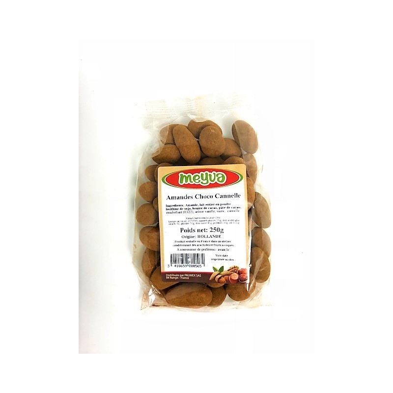 Amandes Choco Canelle MEYVA 250g