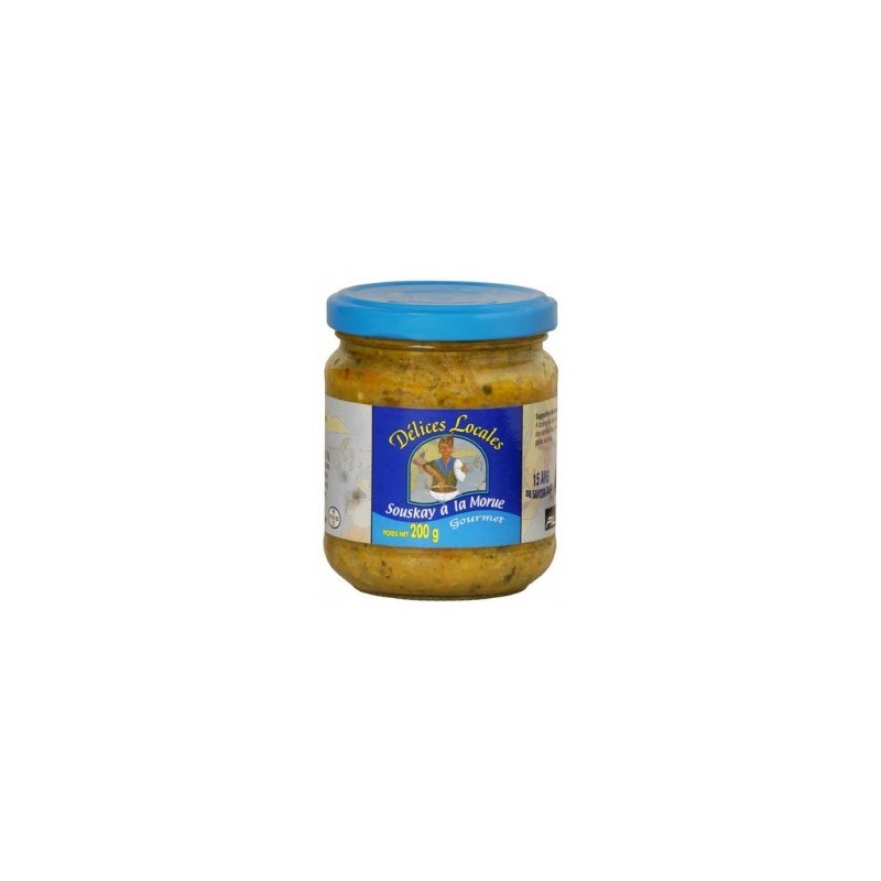 Souskay à la morue DELICES LOCALES 200g