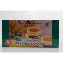 Thé Vert au Gingembre - 20 sachets x 2g - 40g