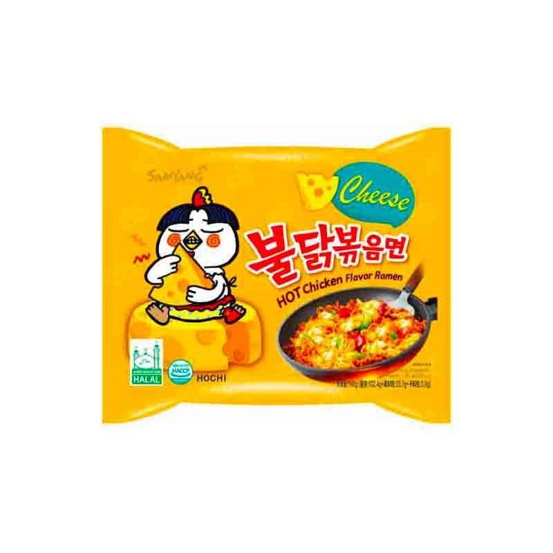 Nouille hot chicken cheese Samyang 140g