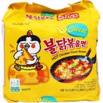 Nouille hot chicken chesse Samyang X5