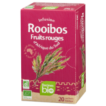 ROOIBOS fruits rouges - 20 sachets x 1.8g - RACINES BIO 36g