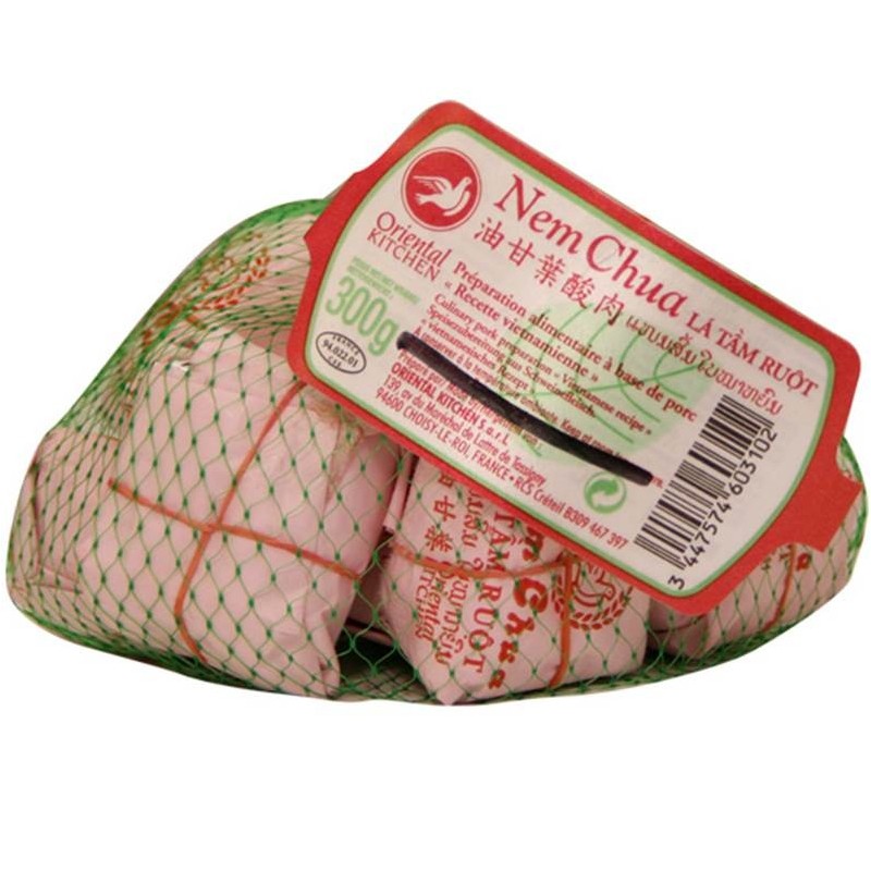 Filet de 10 Nem chua ORIENTAL KITCHEN 300g feuille basilic