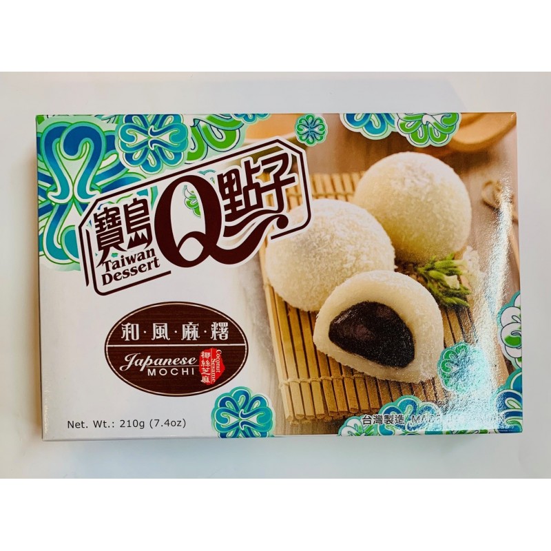 Gâteau mochi saveur coco et sésame ROYAL FAMILY 210g