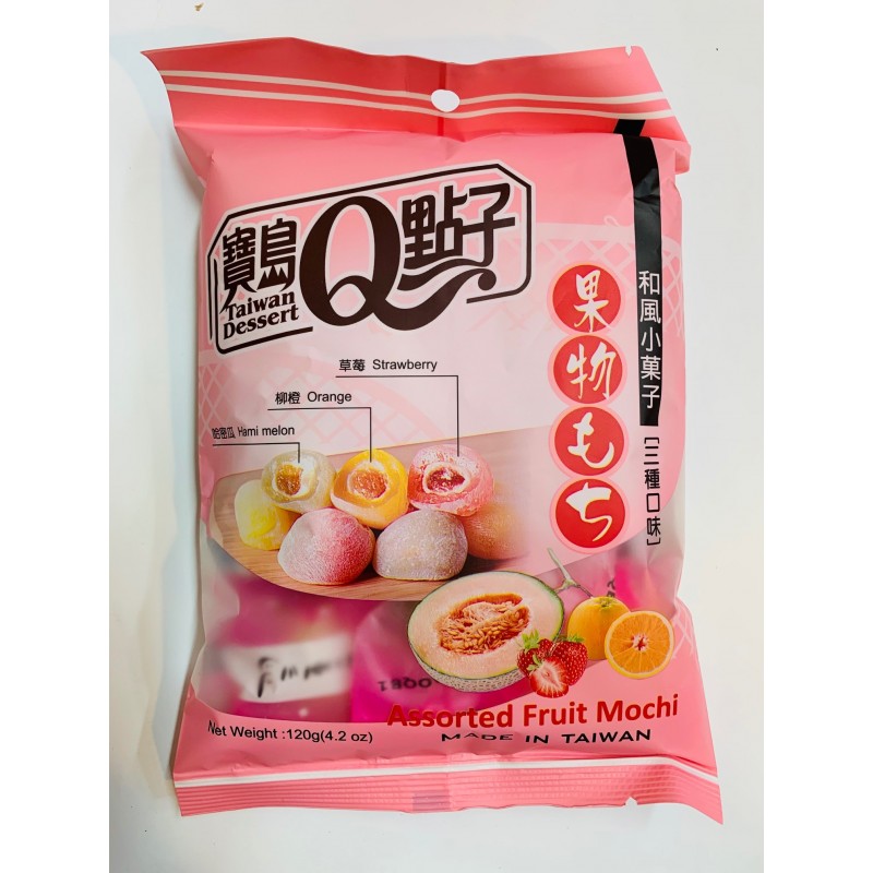 Mini assortiment Mochi aux fruits -ROYAL FAMILY 120g