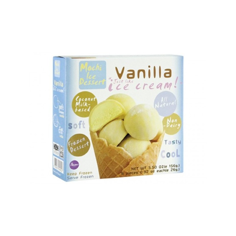 Mochi glacé vanille 156g