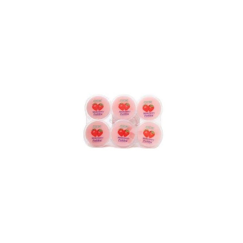 Gelée de Nata de Coco Fraise (6x80G) 480g
