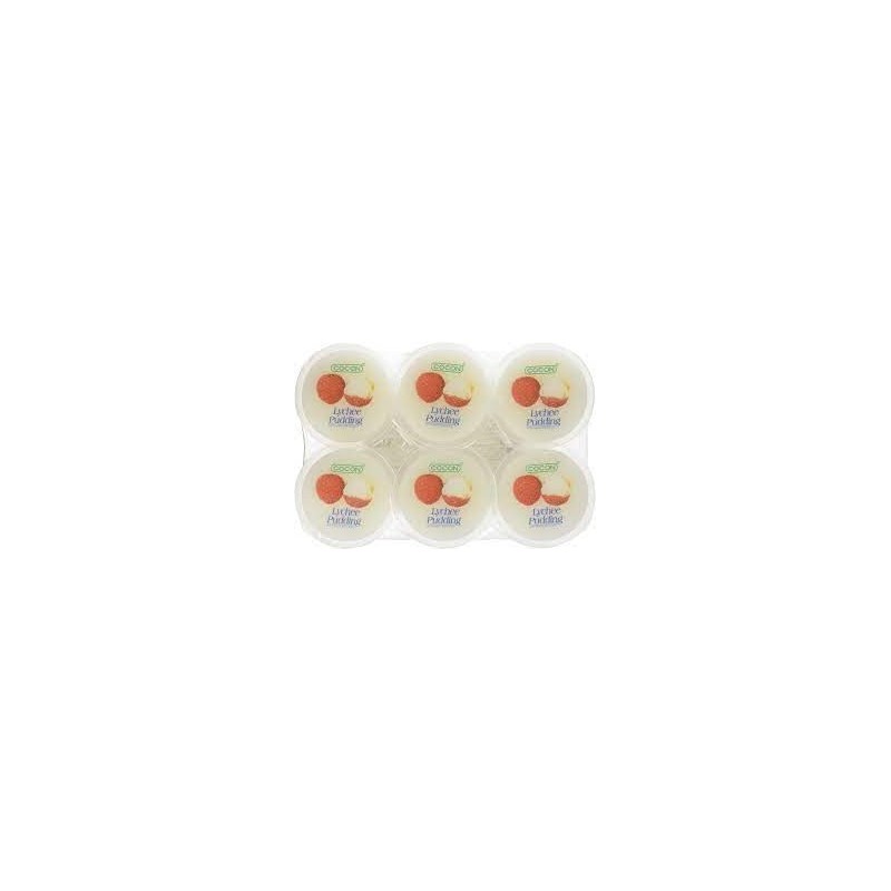 Gelée de Nata de Coco Litchi (6x80g) 480G