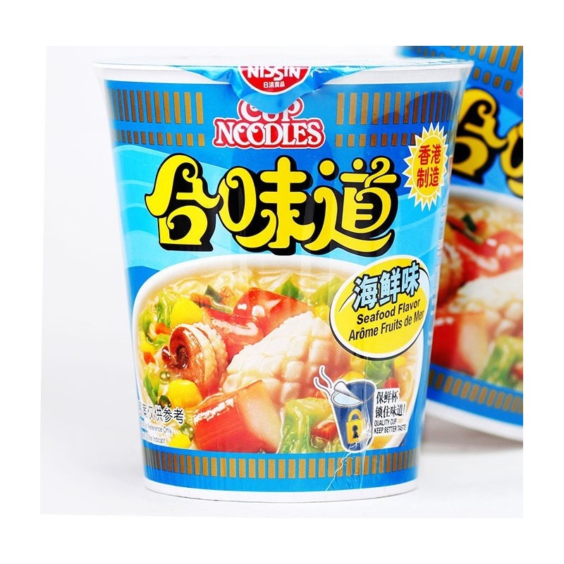 Nouille instantané CUP NOODLE arôme Fruit de mer - NISSIN 73g