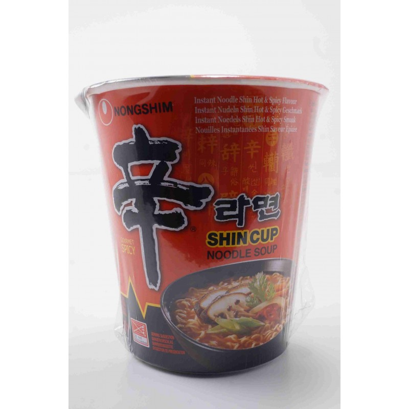 Nouille instantanée SHIN CUP saveur épicée - NONGSHIM 68g