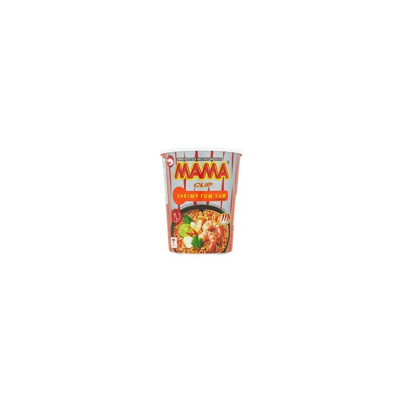 Nouille instantanée CUP  saveur Crevettes Tom Yum - MAMA 70g