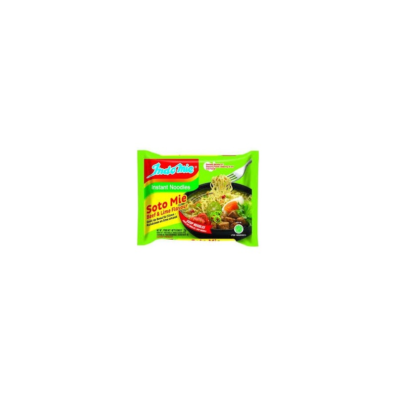 Nouille instantanée saveur Boeuf et Citron - INDOMIE 75g