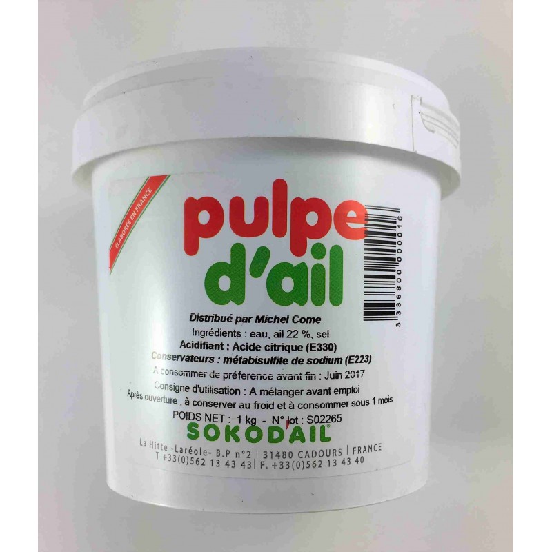 Pulpe d'Ail SOKODAIL 1kg