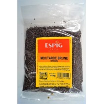 Moutarde brune entière ESPIG 100g