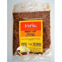 Piment fort paillettes ESPIG 100g